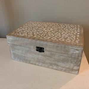 Decorative wood box